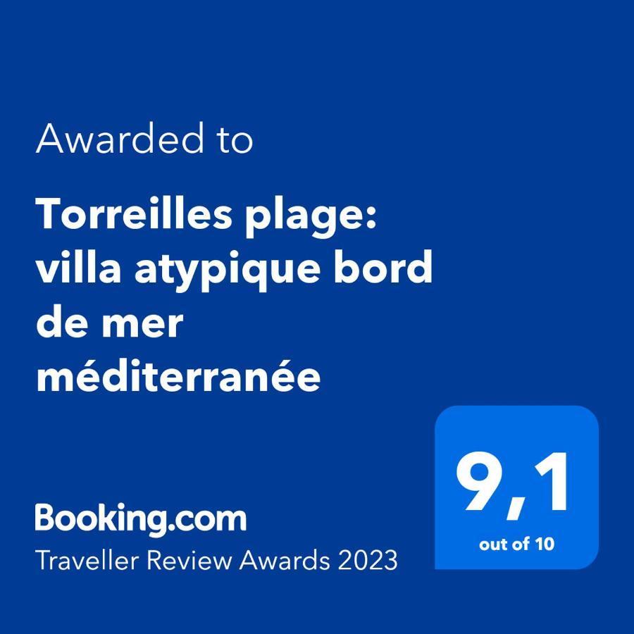 Torreilles Plage: Villa Atypique Bord De Mer Mediterranee エクステリア 写真